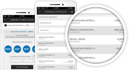 Téléchargez l'application Carrefour Banque